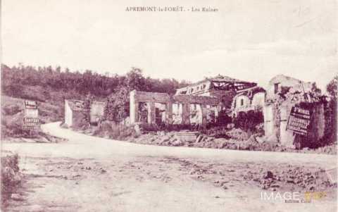 Maisons en ruines (Apremont-la-Forêt)